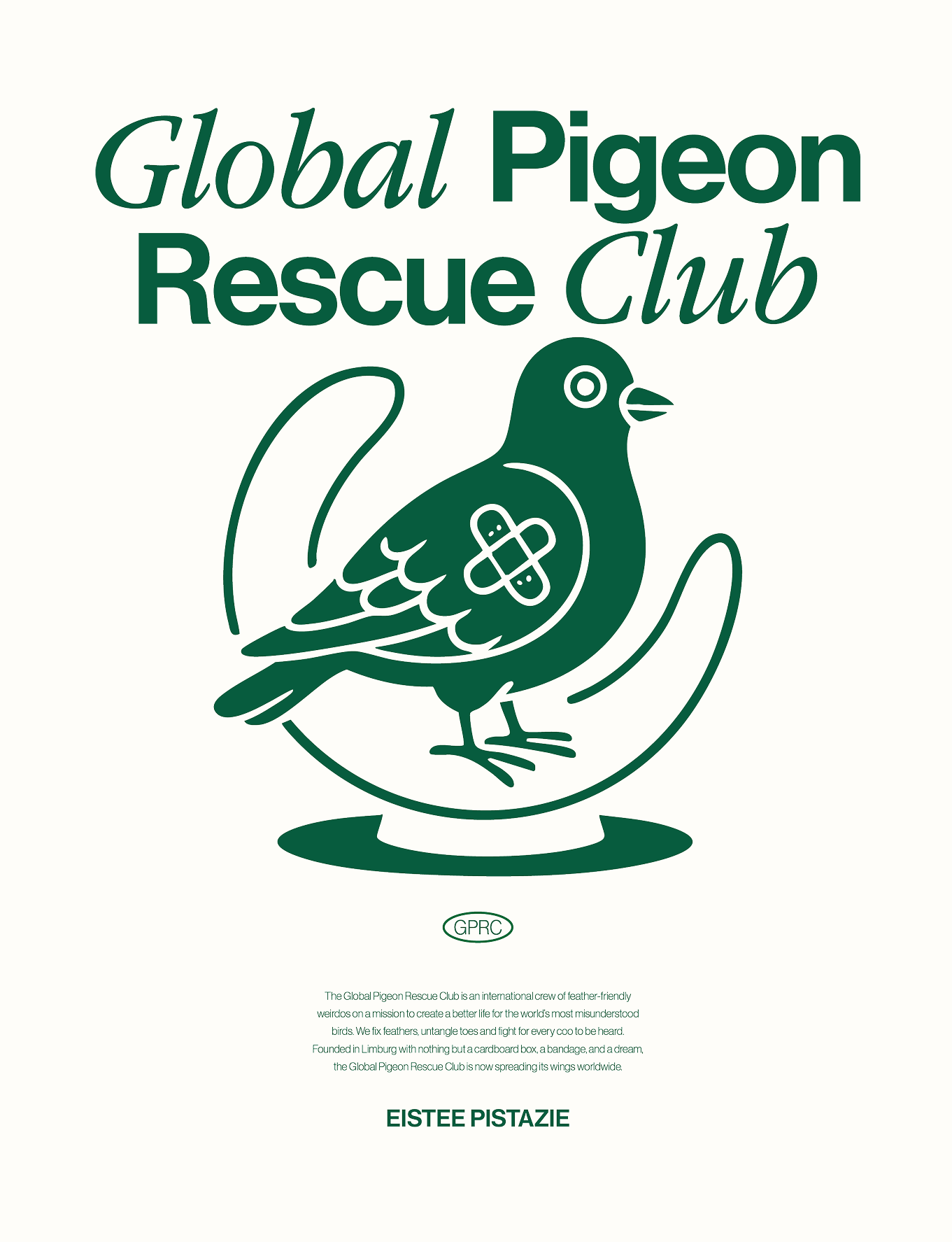 GLOBAL PIGEON RESCUE CLUB Shirt